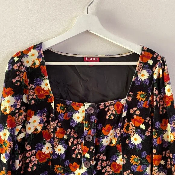 STAUD Chandler Dress, Size M, NWT. - Picture 5 of 9